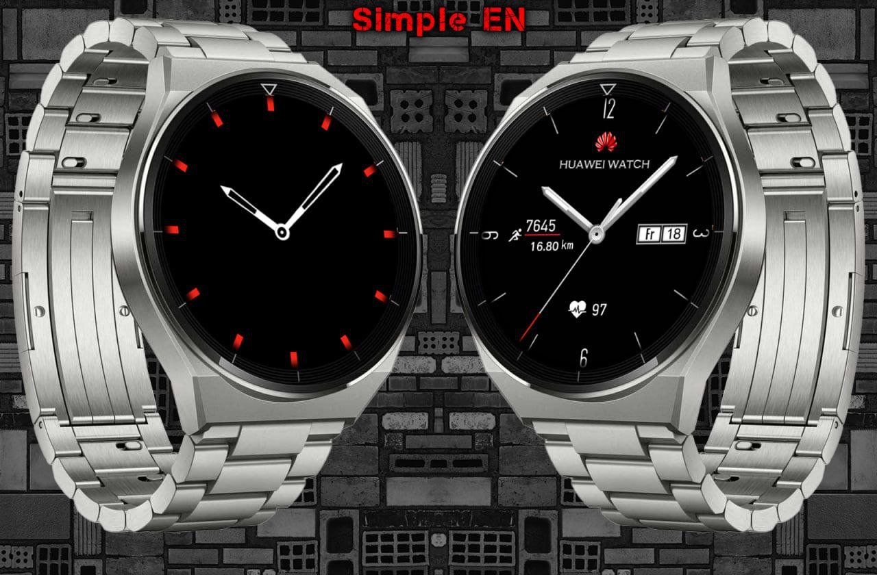 Simply HQ Hybrid watchface theme