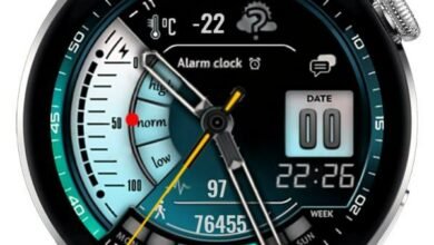 Unique style HQ Hybrid watch face theme