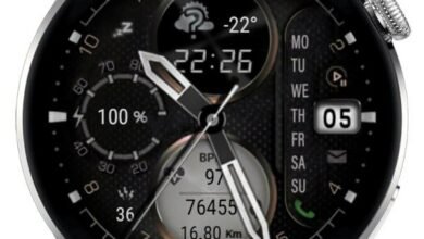 Metallic bronze HQ Hybrid watchface theme