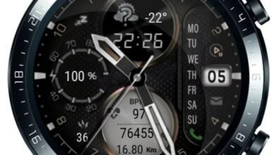 Metallic bronze HQ Hybrid watchface theme