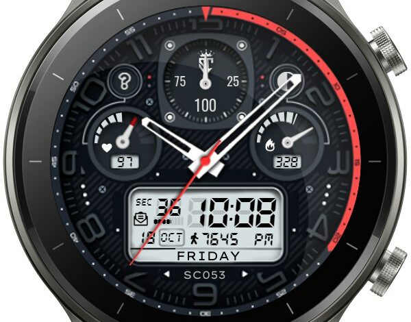 Amazing HQ realistic Hybrid watchface theme