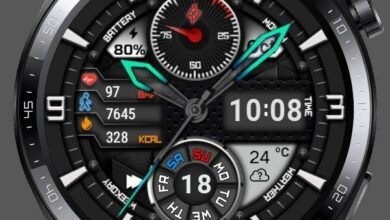 Garmin ported High quality hybrid watch face theme