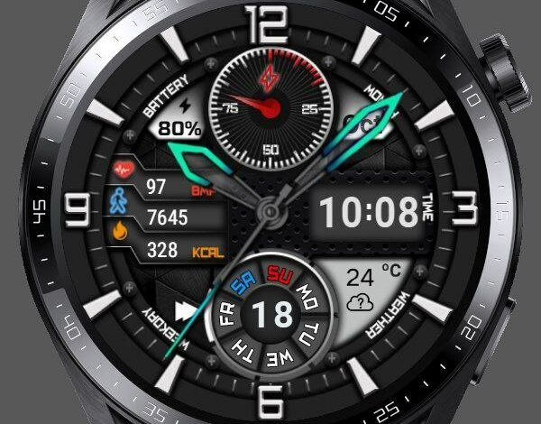 Garmin ported High quality hybrid watch face theme