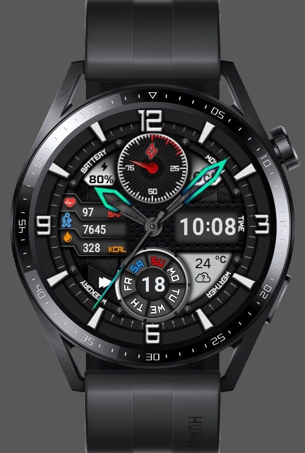 Garmin ported High quality hybrid watch face theme