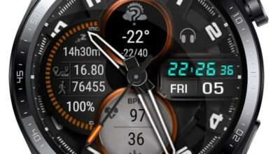 Bronze HQ Hybrid watchface theme
