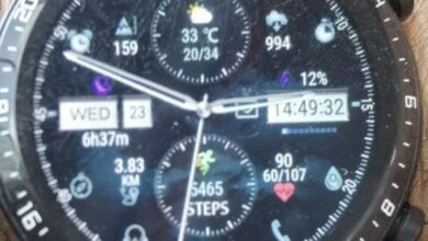 Each and every essential data hybrid watchface theme