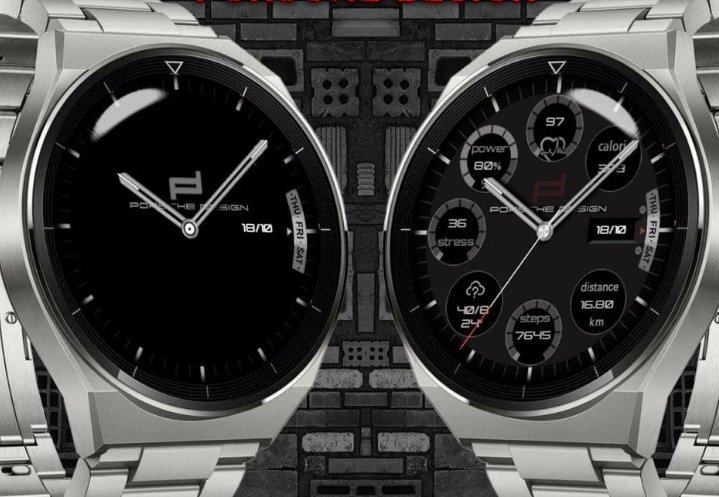Porsche HQ 2023 hybrid watchface theme