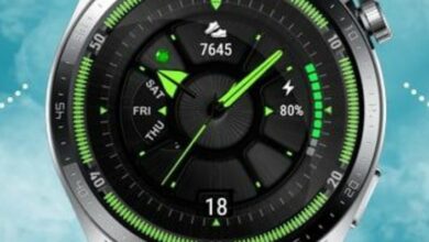 Fitness target HQ digital watch face theme