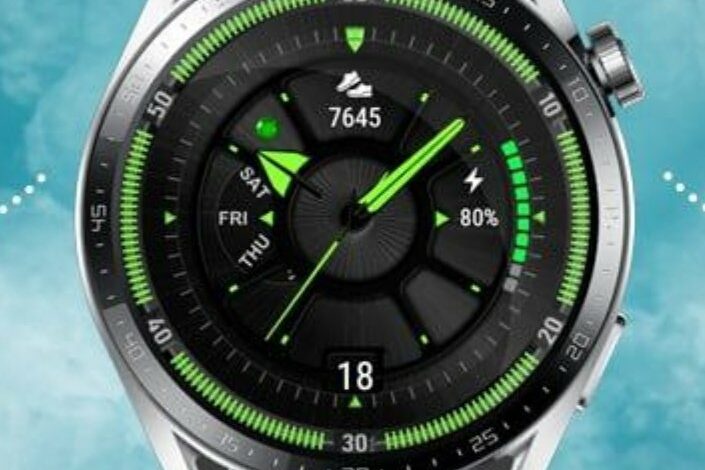 Fitness target HQ digital watch face theme