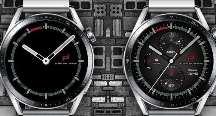 Porsche HQ Hybrid watchface theme with AOD
