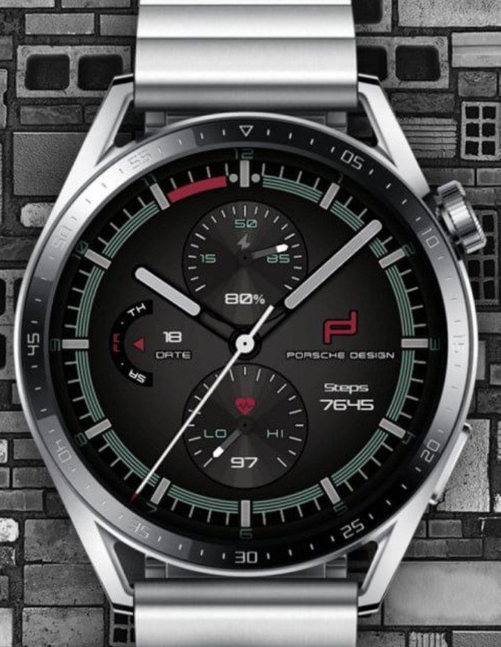 Porsche HQ Hybrid watchface theme