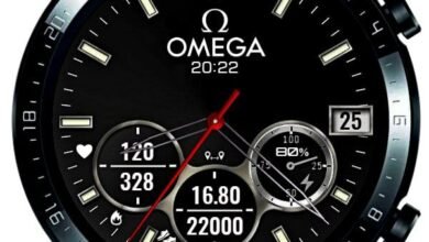 Omega HQ Hybrid watchface theme