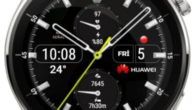 Pure black HQ hybrid watchface theme