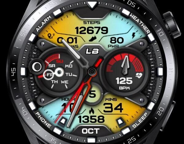 Amazing Samsung ported HQ hybrid watchface theme