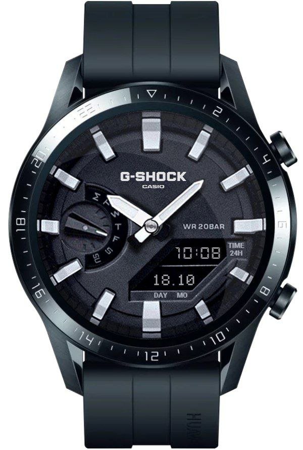 Casio G-Shock ported HQ watch face theme