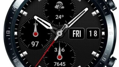Black Honor GS3 ported HQ watch face theme