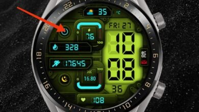 Green lcd HQ digital watch face theme