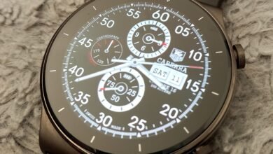 Carrera tag heuer caliber 16 black realistic watch face theme