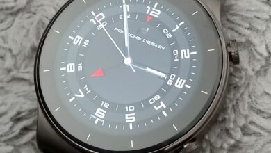 Porsche HQ 2023 analog watch face theme