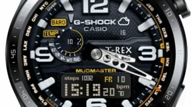 Casio G-Shock Mudmaster HQ watch face theme