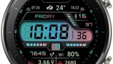 Extremely beautiful HQ digital watch face theme