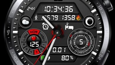 Sleeping world hybrid watch face theme