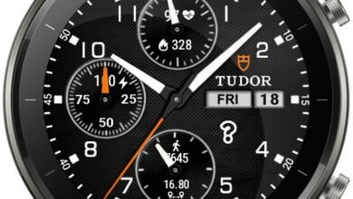 Tudor high quality hybrid watch face theme