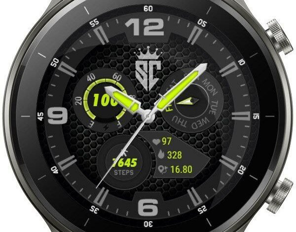 Grey HQ analog watch face theme