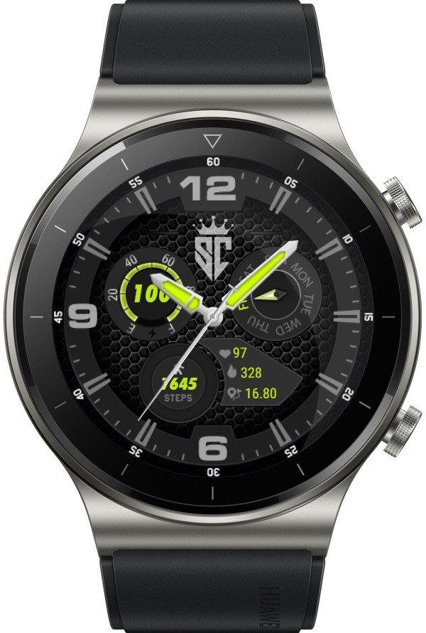 Grey HQ analog watch face theme
