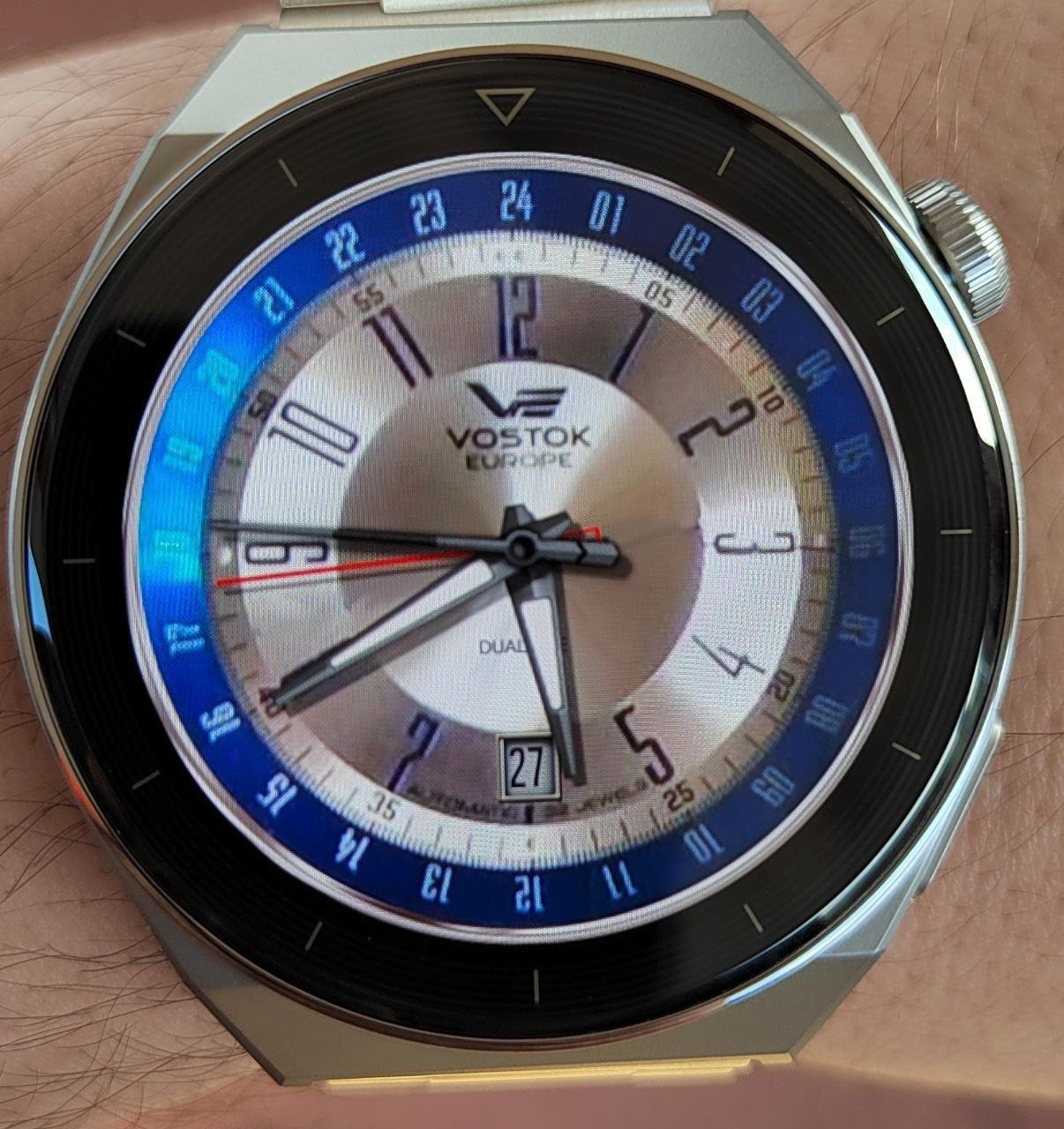 Vostok dual time HQ realistic watch face theme