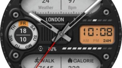Xiaomi ported HQ digital watch face theme