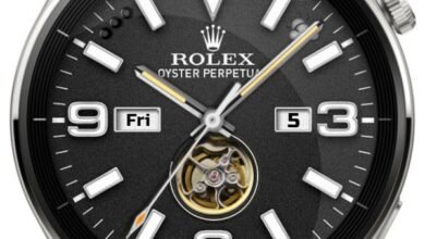 Rolex oyster Perpetual realistic watch face theme