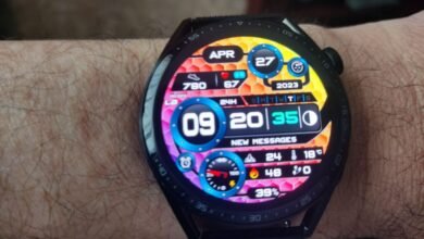 Samsung ported digital watch face theme