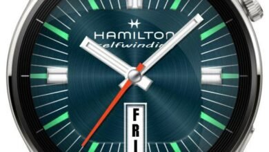Hamilton Self winding realistic ported watch face theme
