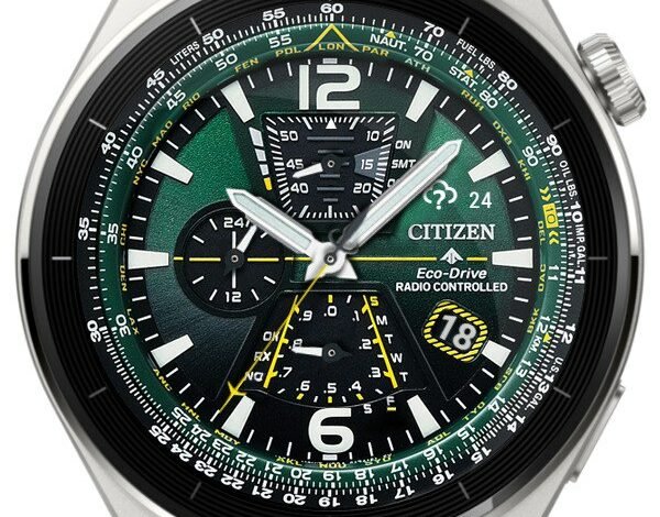 Citizen Eco drive radio controlled ultra realistic HQ hybrid watchface theme