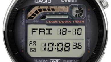 Ultra realistic Casio ported HQ watch face theme
