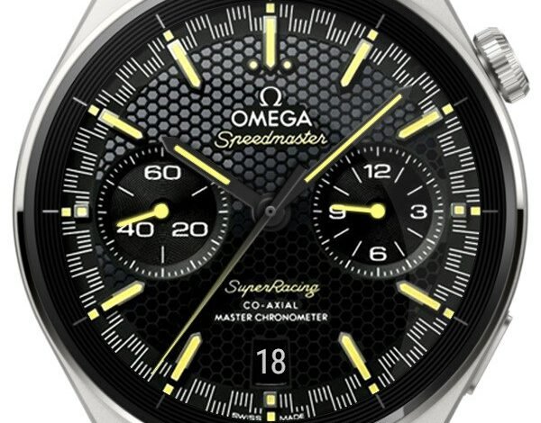 Omega speedmaster HQ yellow watch face theme