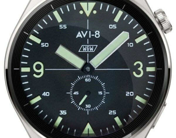 AVI-8 HQ realistic watch face theme