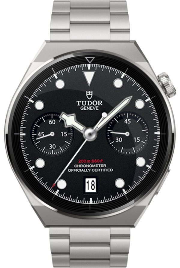 Tudor Geneve high quality realistic watch face theme