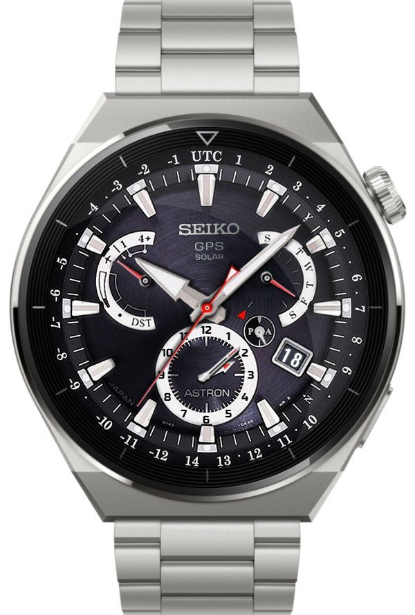 Seiko GPS astron realistic HQ watch face theme
