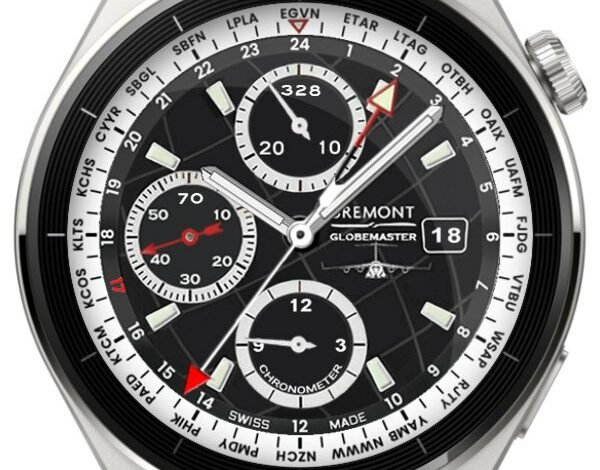 Bremont globemaster realistic HQ watch face theme