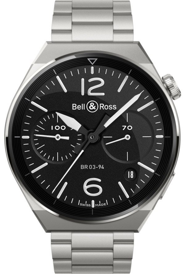 Bell and Ross realistic HQ watch face theme