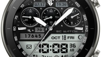 3 meter grey LCD HQ hybrid watchface theme