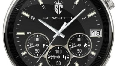 High quality grey metallic analog watch face theme
