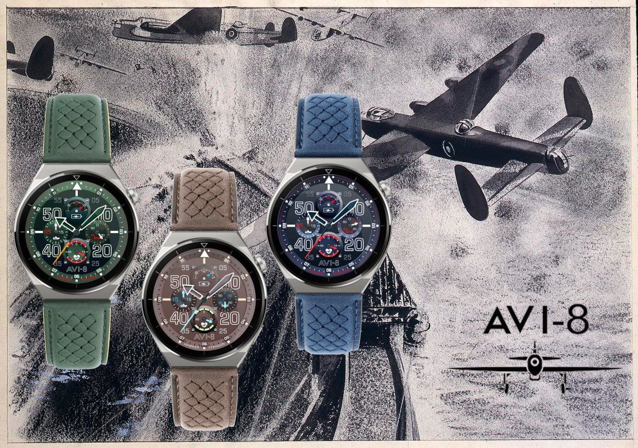 AVI-8 Timepieces HQ ported watch face theme