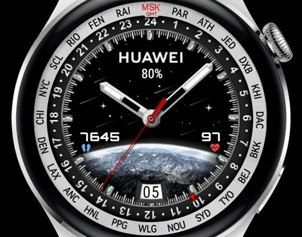 Huawei watch ultimate ported watch face theme