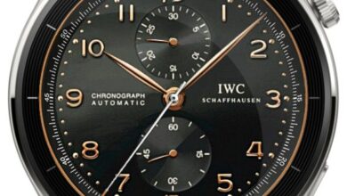 IWC Schaffhausen realistic bronze HQ watch face theme