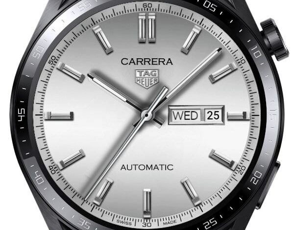 Metallic Carrera tag heuer HQ realistic ported watch face theme
