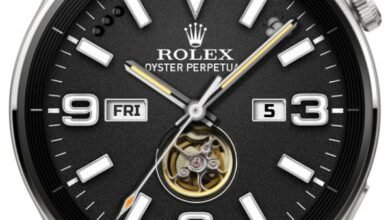 Rolex oyster Perpetual realistic watch face theme