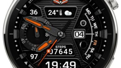 Stealth hunter HQ Hybrid watchface theme